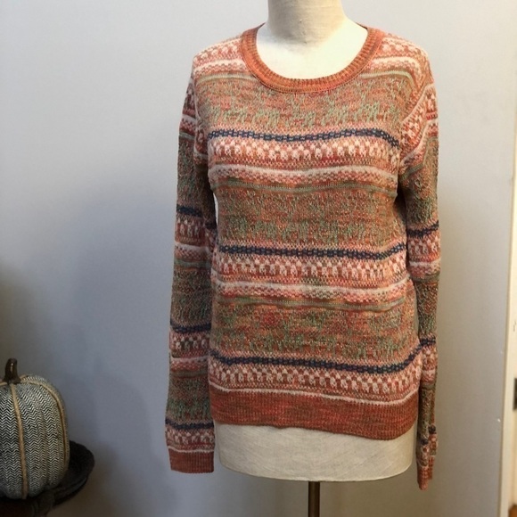 sparrow Sweaters - 𝅺SPARROW long sleeve crewneck sparkly sweater size L  #w1015‎